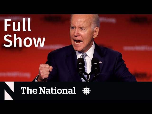 CBC News: The National | Biden 2024, Trapped in Sudan, New med schools