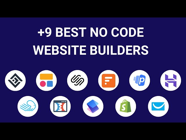 +9 Best No Code Website Builders in 2024 [Rank by Categories for Different Needs]