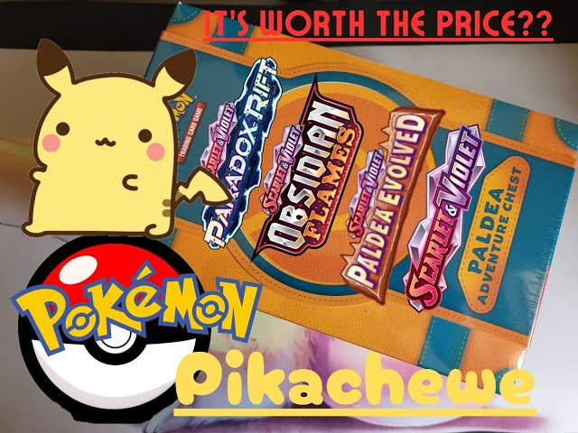 Pokémon - Paldea Adventure Chest / Unboxing / It's worth the price??