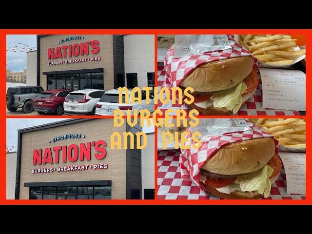 We Have A New Restaurant Here In Texas That’s Famous For Burgers And Pies/NATION’S BURGERS & PIES