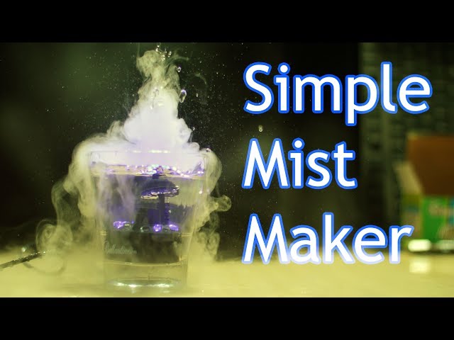 Ultrasonic Mist Maker | Fog Machine Atomizer Fogger Water Fountain