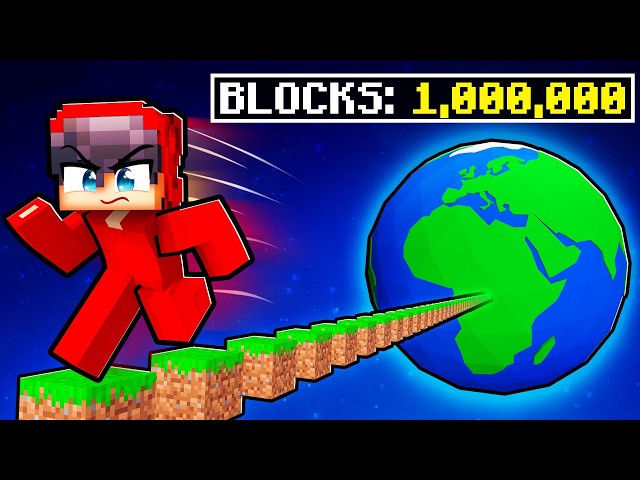 Walking 1,000,000 Blocks in Minecraft!