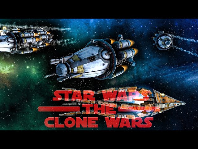 Galactic Republic vs Separatist - Star Wars: Empire At War Remake Cinematic Battle