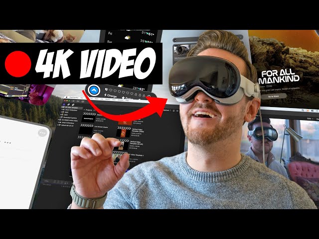 How to Screen Record 4K Videos in Apple Vision Pro using a Mac & Xcode! (Tutorial)