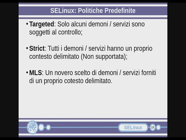 SELinux _ Capitolo 8