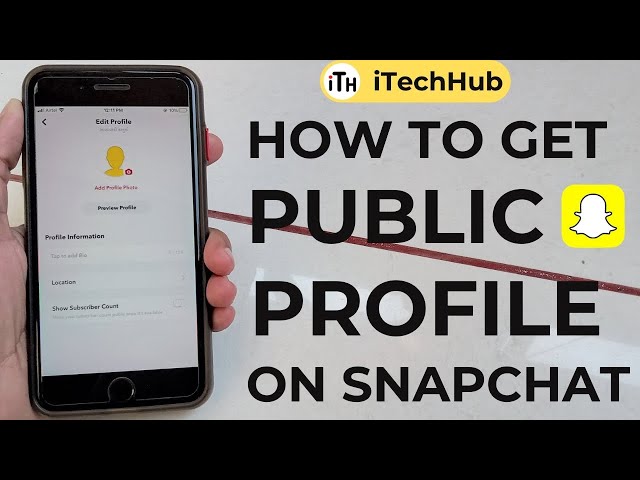 How To Get Snapchat Public Profile (Subscribe Button)