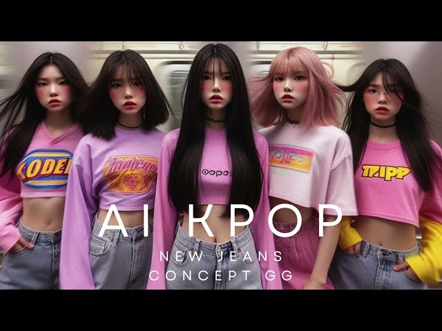 creating a new jeans inspired ai kpop girl group