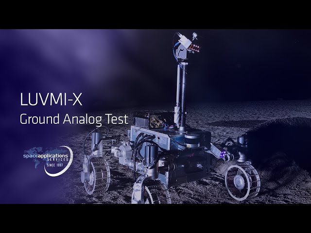 LUVMI-X: Lunar Volatiles Mobile Instrumentation - Ground Analog Test