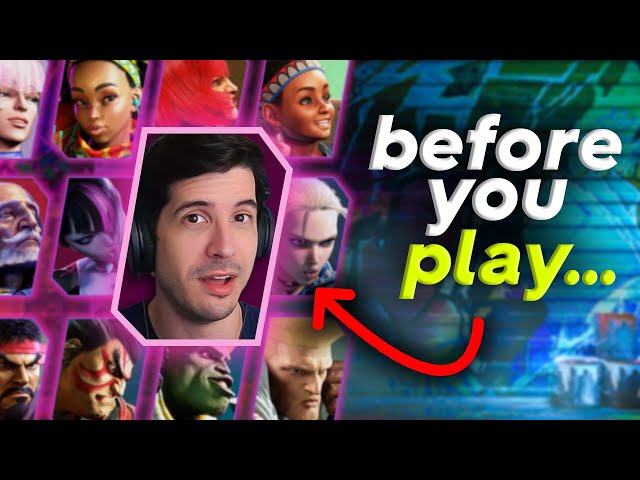 Watch this before choosing a Street Fighter 6 Character (ft. Brian_F)