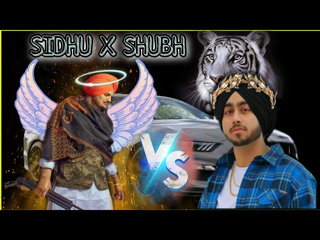 SHUBH X SHIDHU || GANGSTER MASHUP|| PUNJABI SONG|| #music #bass #shubh #shidumoosewala #gangster