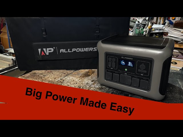 AllPOWERS R2500 Power Bank and Solar Panel Bundle Review