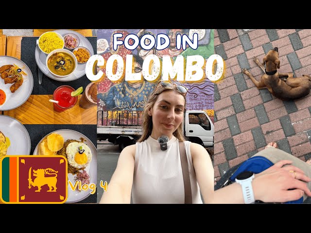 SCAMMED IN COLOMBO ?!!! Try Sri Lankan seafood with us I Sri Lanka I Vlog 4