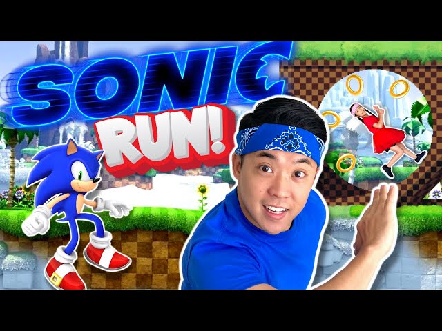 🦔💨 SONIC VIDEOGAME Workout | SOCCER + Jokes from the MOJO App