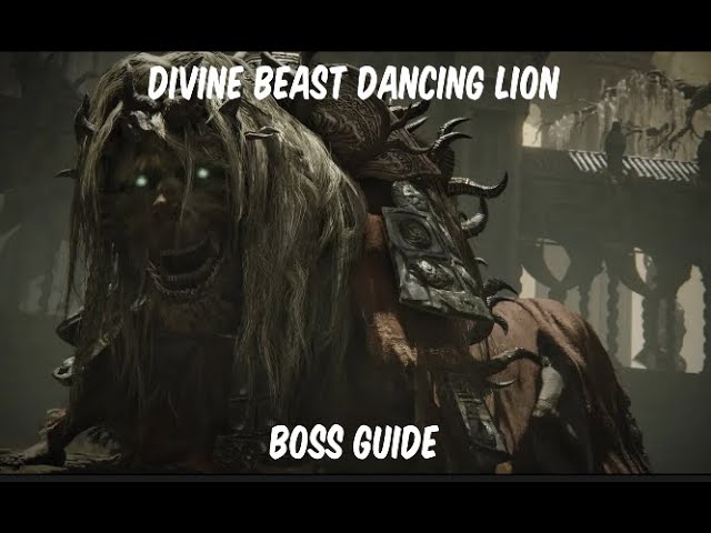 DIVINE BEAST DANCING LION BOSS GUIDE (Elden Ring: Shadow of the Erdtree DLC)