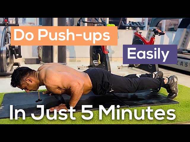 Do Push-ups Easily in Just 5 mins|RSWorld | #pushups #workout