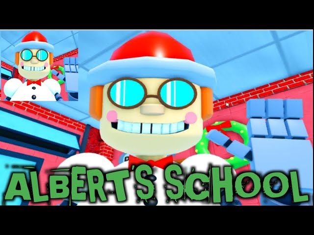ALBERT'S SCHOOL RUN OBBY #roblox #robloxobby #obby #scaryobby #simulator