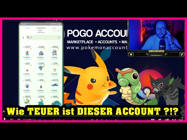 Wie TEUER ist DIESER ACCOUNT ?!? Schätzt den WERT ... | Pokémon GO Deutsch # 2937