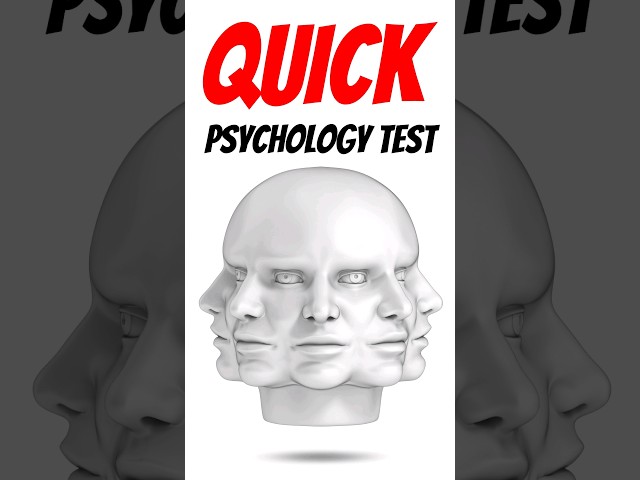 😵‍💫Quick Psychology Test - How Fast Is Your Brain #shorts
