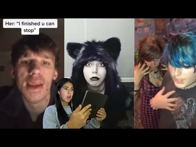 REACTING to cringy TikToks!!!!! (Please do NOT send any hate to anyone shown in the video ⚠️)