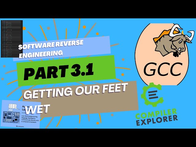 Software Reverse Engineering Part 3.1: Examining an executable (gcc, xxd, godbolt, compilation)