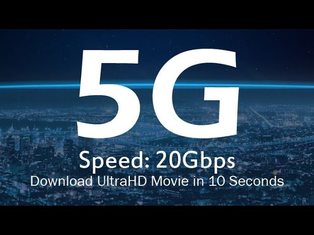 5G internet speed