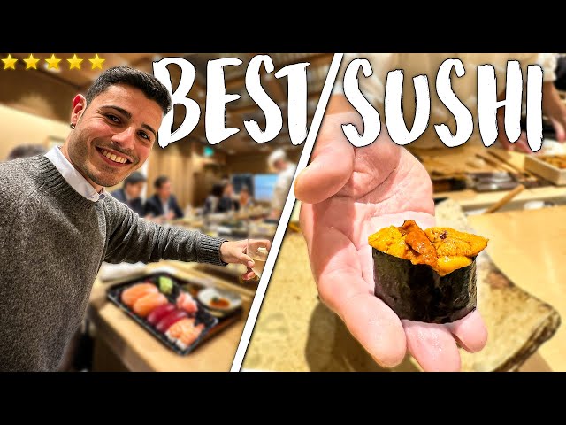 I try the BEST and MOST EXPENSIVE SUSHI in JAPAN | Review and HOW TO BOOK IT