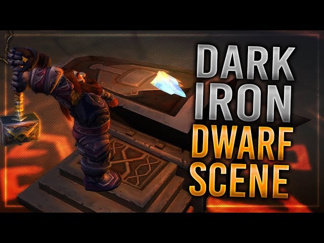 Dark Iron Dwarf Intro Cutscene  - Battle for Azeroth Allied Race!