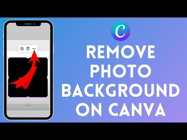 How to Remove Photo Background on Canva (2024) | Delete Photo Background on Canva