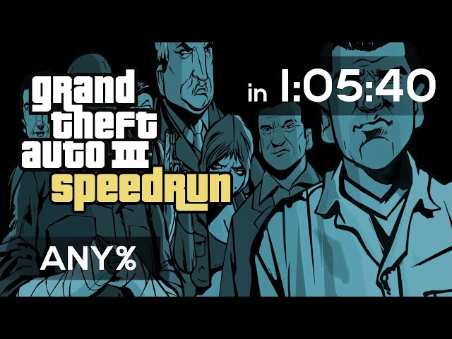 GTA III Speedrun - any% in 1:05:40