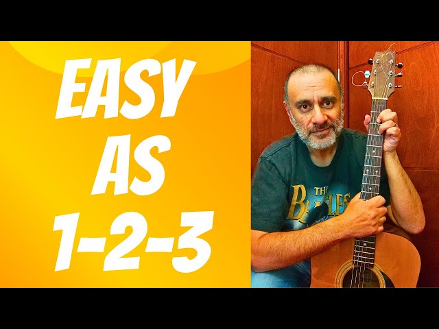 How To Play 3/4 Guitar Fingerstyle Beginners Pattern