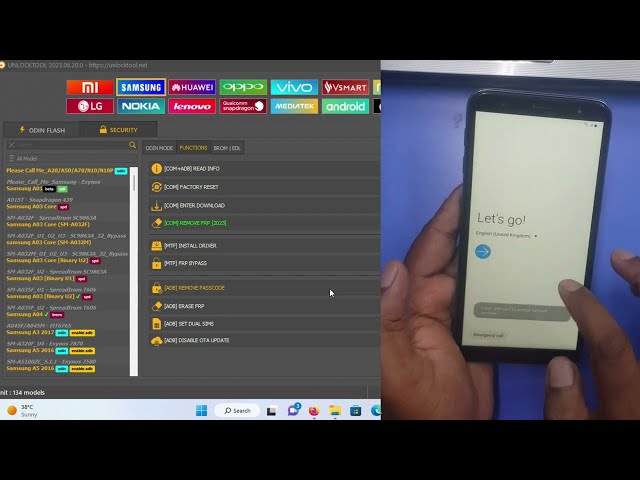 (SM-J610F) FRP Bypass 2023 | Samsung J6 Plus Google Account Bypass With Unlock Tools 1 click