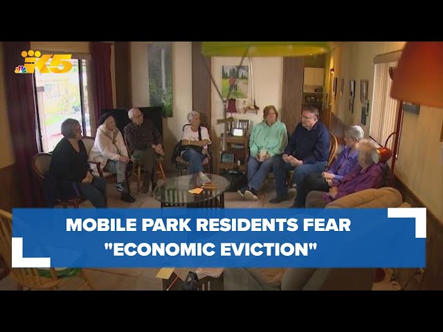 Mobile home park residents in Lynnwood fear 'economic eviction'