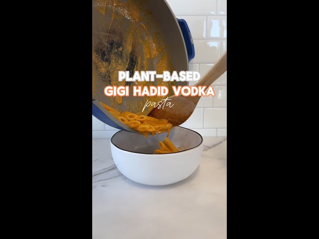 Gigi Hadid Vodka Pasta Recipe (Dairy-Free) | Nutr Machine