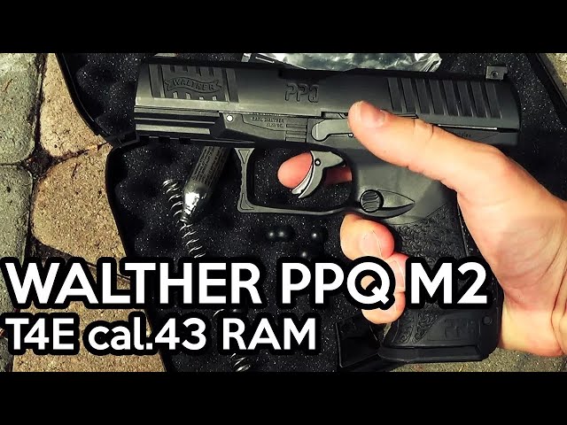 Walther PPQ M2 T4E cal.43 RAM - Sind RAM Waffen zur Selbstverteidigung geeignet?