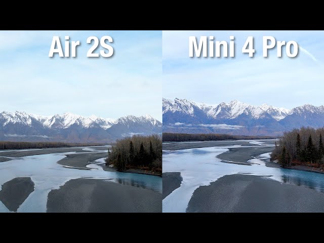 DJI Air 2S vs Mini 4 Pro - Video & Image Quality Comparison