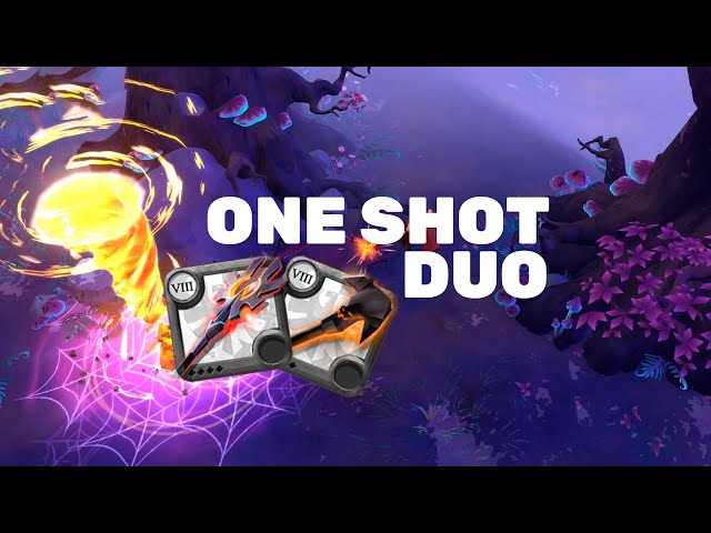 Blazing Staff + Incubus Mace Combo | Duo One Shot Build | Albion Online PvP