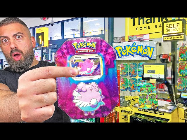 Are OLD Pokemon Packs In New Dollar General Tins!?