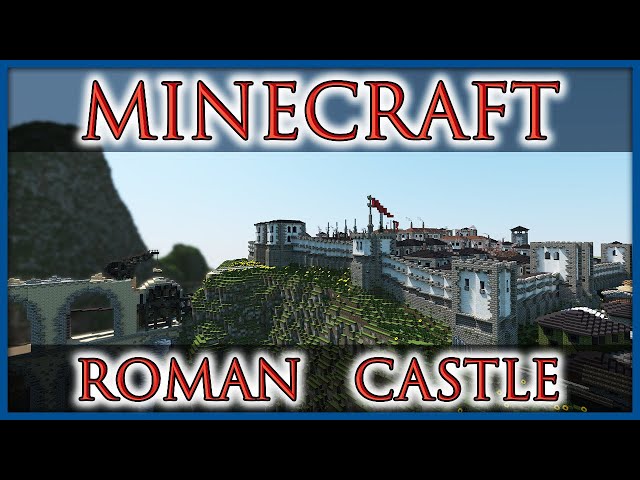 Minecraft ROMAN CASTLE Speedbuild [+ DOWNLOAD] #MinecraftCastle