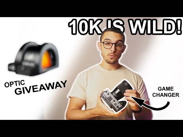10K is INSANE ! - Quick Channel Update and GIVEAWAY - Thank You All