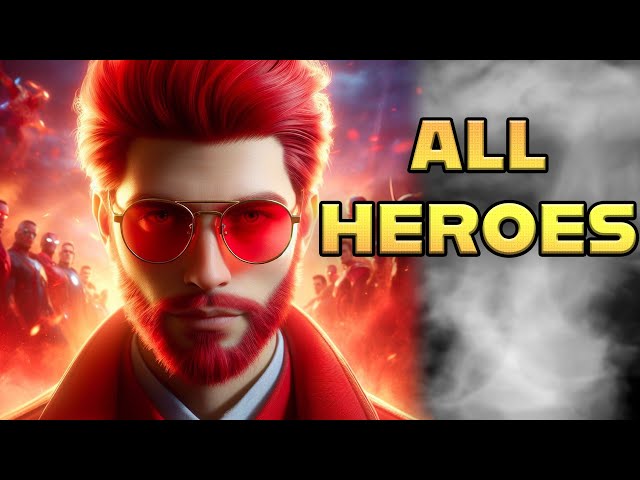 ALL  HEROES IN MARVEL RIVALS CLOSED ALPHA