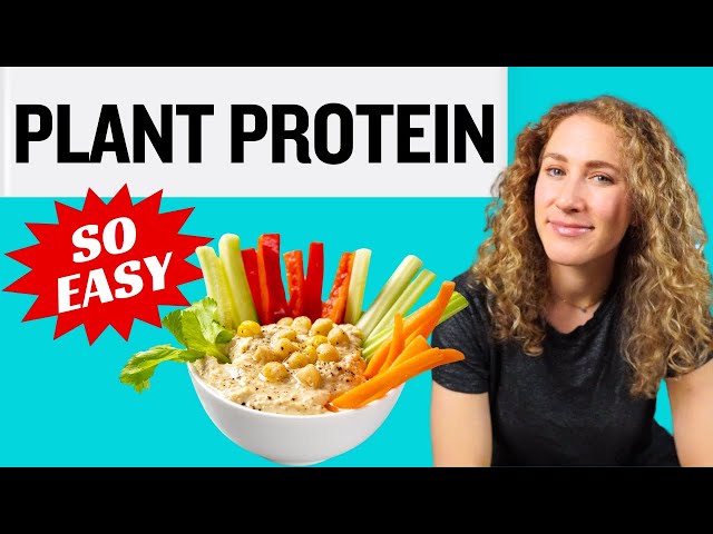 4 Plant-Based PROTEIN Ideas - Doctor Explains