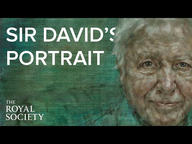 David Attenborough's portrait | The Royal Society