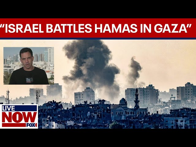 Israel-Hamas war: Israeli forces fight Hamas militants, Trey Yingst reports | LiveNOW from FOX