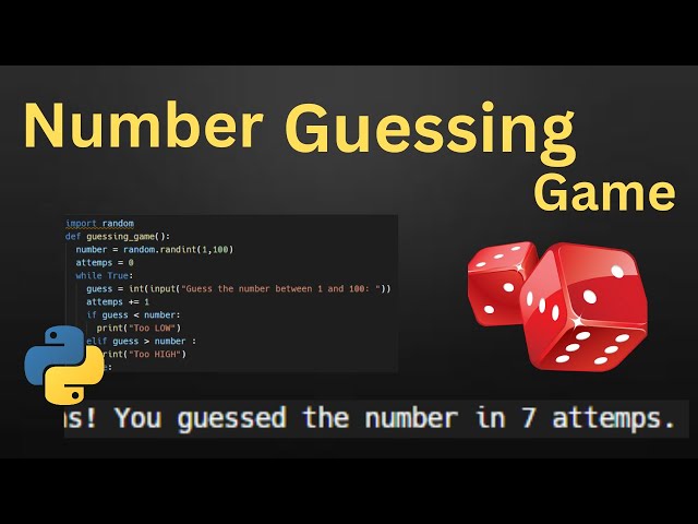 Master Python basics with this Fun Number Guessing Game Tutorial!
