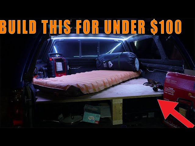 How To Build A Sleeping Platform In Your Short Bed Tacoma!