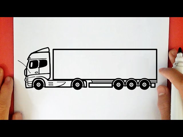 HOW TO DRAW A TRUCK