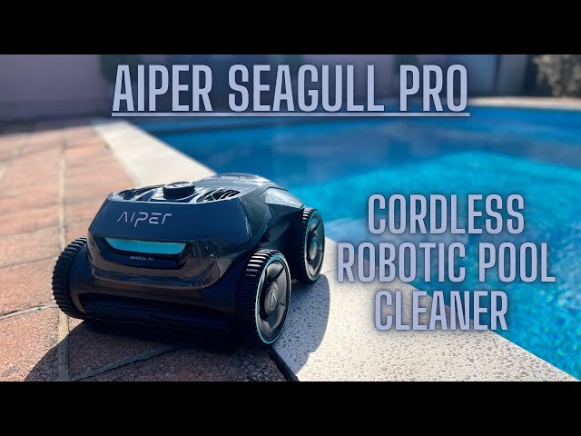 Aiper seagull pro! Cordless robotic pool cleaner