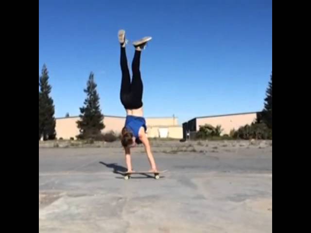 Yoga Skateboard Fail
