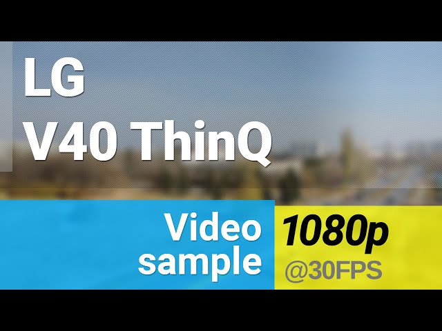 LG V40 ThinQ Cine Video mode, Point zoom