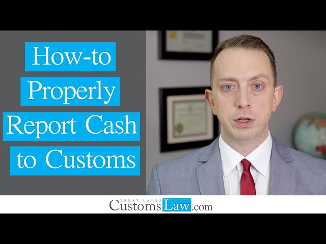 How to Report 💲Cash💲 to Customs & Avoid Airport & Border Money Seizure! (FinCEN 105)